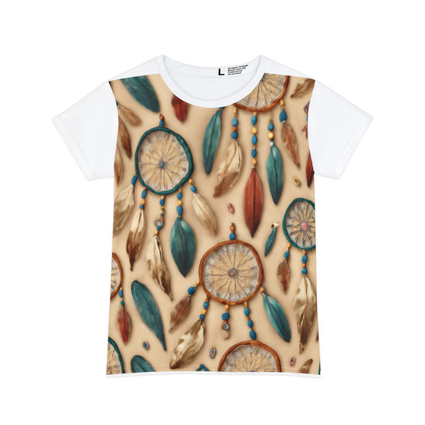 Bohemian Dreamcatcher Dance - Women's Short Sleeve Shirt (AOP)
