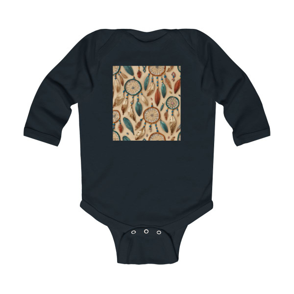 Bohemian Dreamcatcher Dance - Infant Long Sleeve Bodysuit