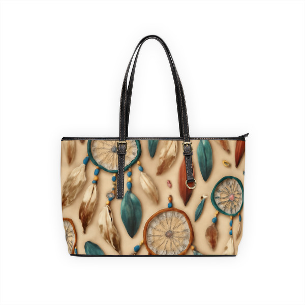 Bohemian Dreamcatcher Dance - PU Leather Shoulder Bag