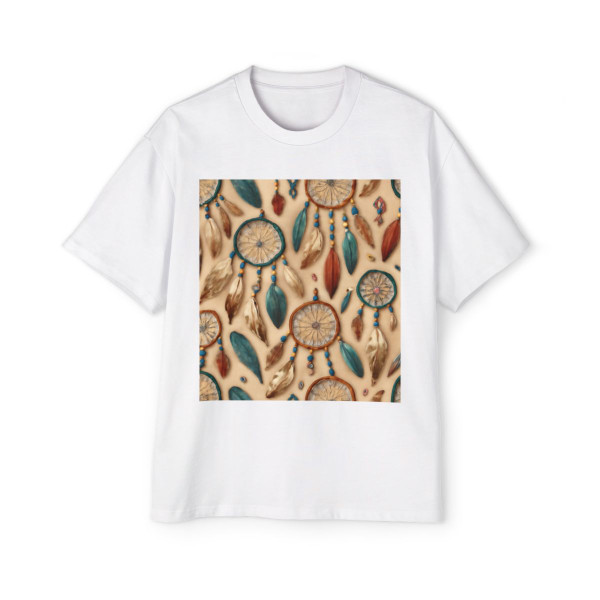 Bohemian Dreamcatcher Dance - Men's Heavy Oversized Tee