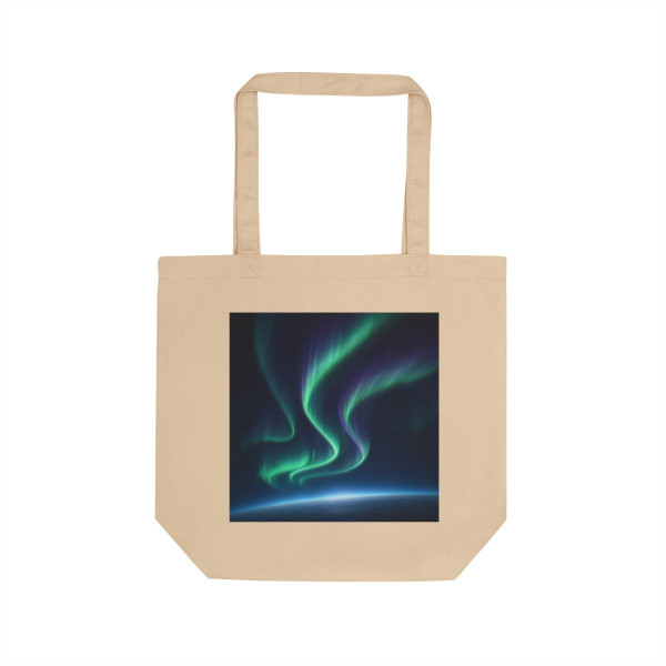 Celestial Aurora Dance - Eco Tote Bag