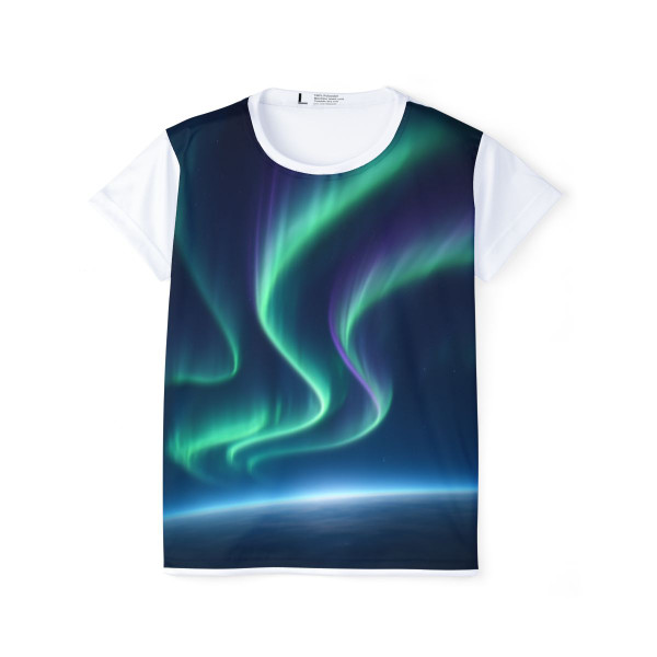 Celestial Aurora Dance - Women's Sports Jersey (AOP)