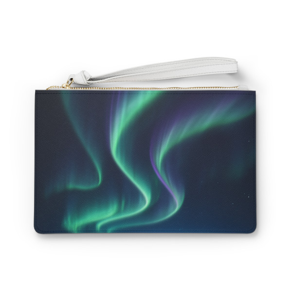 Celestial Aurora Dance - Clutch Bag