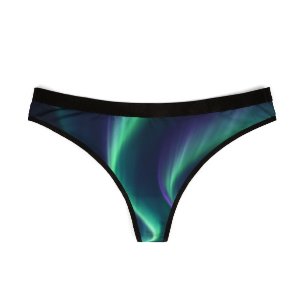 Celestial Aurora Dance - Women's Thongs (AOP)