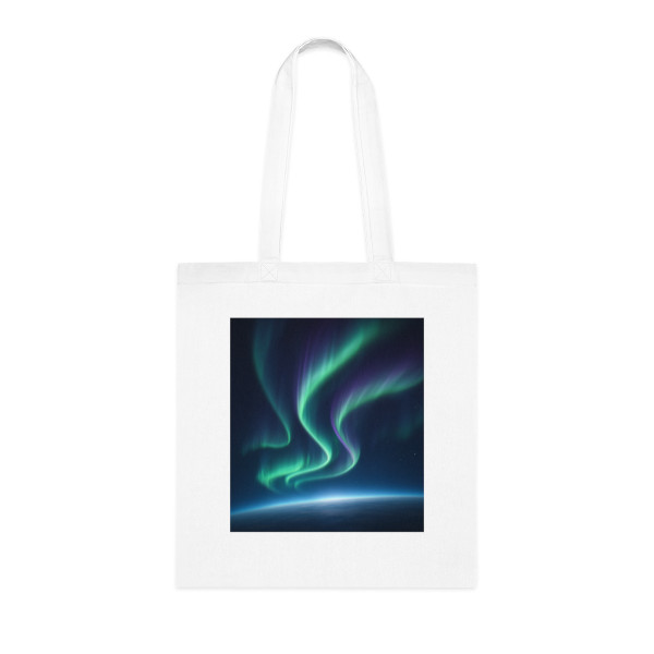 Celestial Aurora Dance - Cotton Tote