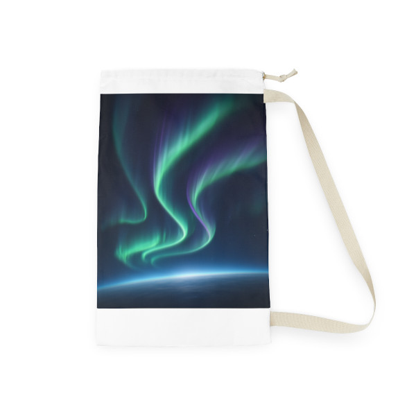 Celestial Aurora Dance - Laundry Bag