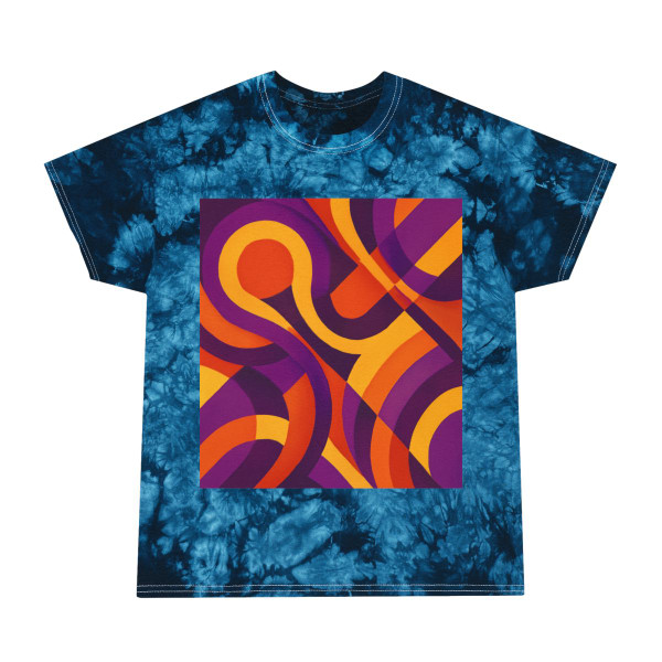 Funky Disco Fever - Tie-Dye Tee, Crystal