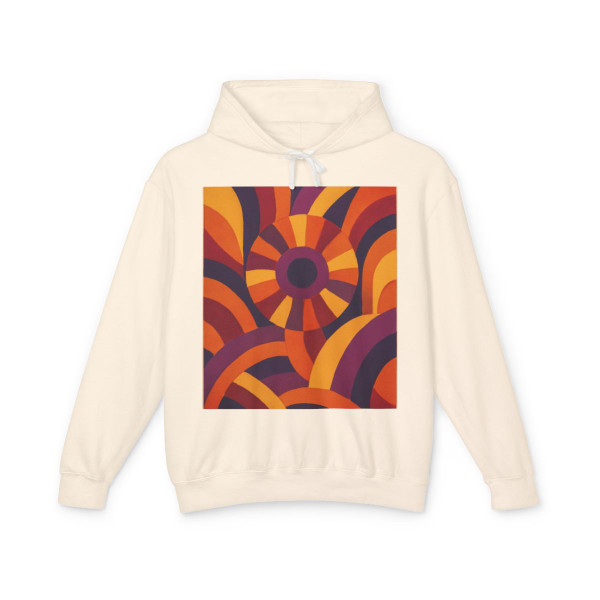 Funky Disco Fever - Unisex Lightweight Hooded Sweatshirt