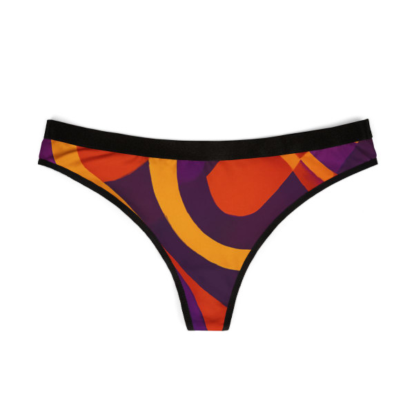 Funky Disco Fever - Women's Thongs (AOP)