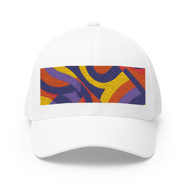 Funky Disco Fever - Closed-Back Structured Cap (Embroidery)