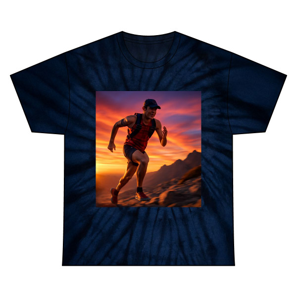 Peak Performance Rush - Unisex Tie Dye Cotton Tee