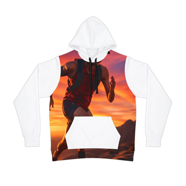 Peak Performance Rush - Athletic Hoodie (AOP)