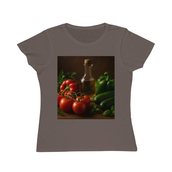 Mediterranean Garden Feast - Organic Women's Classic T-Shirt