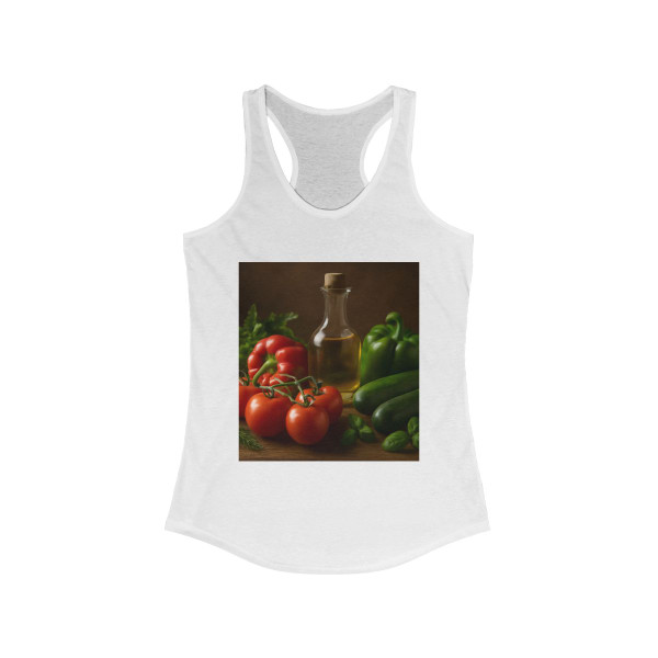 Mediterranean Garden Feast - Women's Ideal Racerback Tank