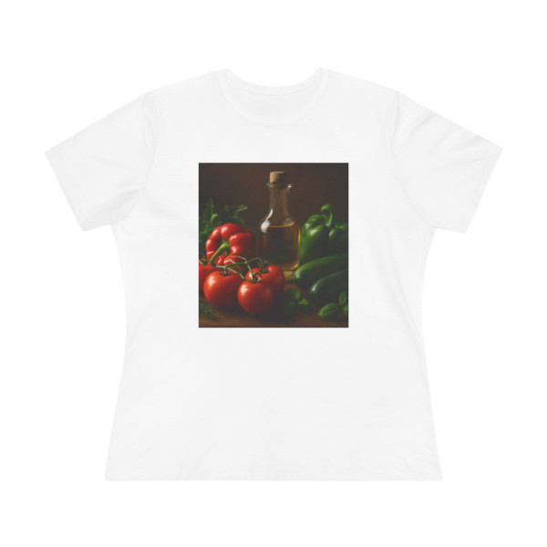 Mediterranean Garden Feast - Women's Cotton Tee