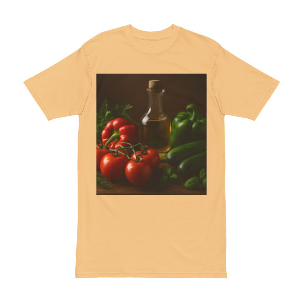 Mediterranean Garden Feast - Men's Heavyweight Tee