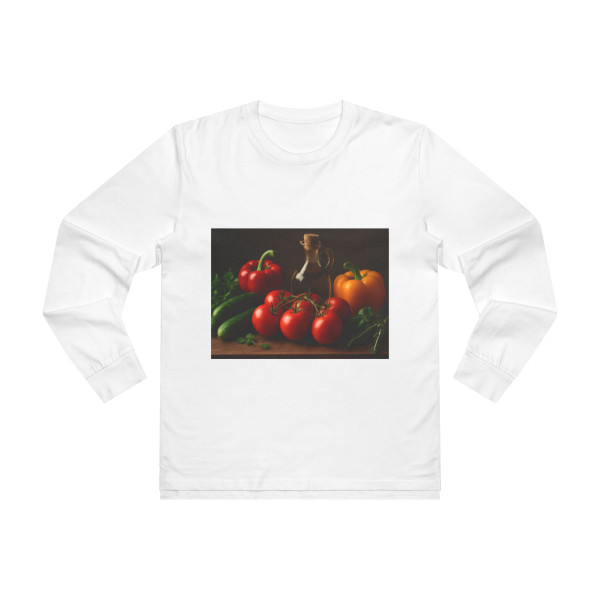 Mediterranean Garden Feast - Men’s Base Longsleeve Tee 