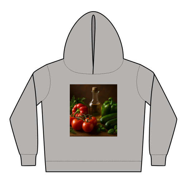 Mediterranean Garden Feast - Toddler Pullover Fleece Hoodies