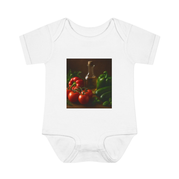 Mediterranean Garden Feast - Infant Baby Rib Bodysuit