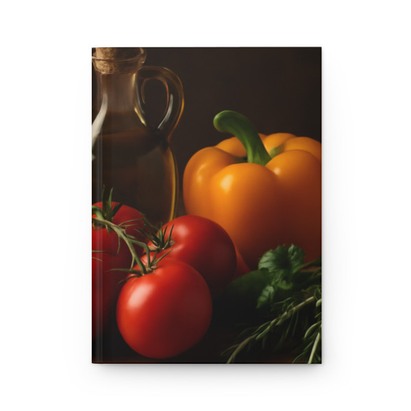 Mediterranean Garden Feast - Hardcover Journal Matte