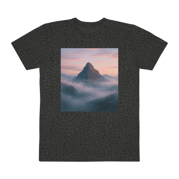 Misty Mountain Dawn - Men's Fine Jersey Tee
