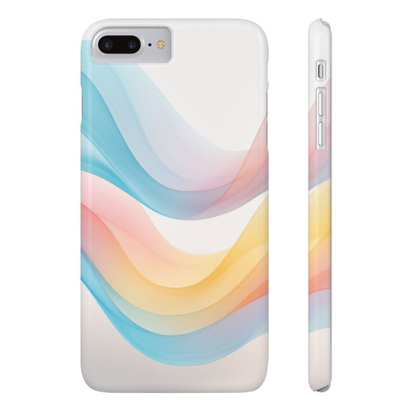 Fluid Wave Symphony - Slim Phone Cases