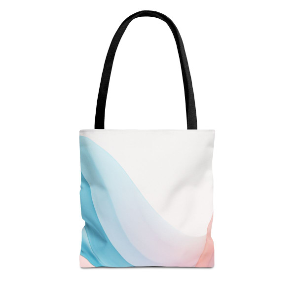 Fluid Wave Symphony - Tote Bag (AOP)