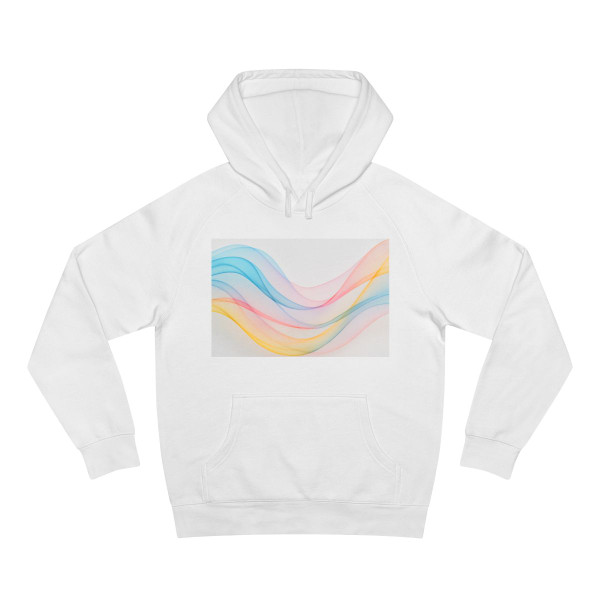 Fluid Wave Symphony - Unisex Supply Hoodie