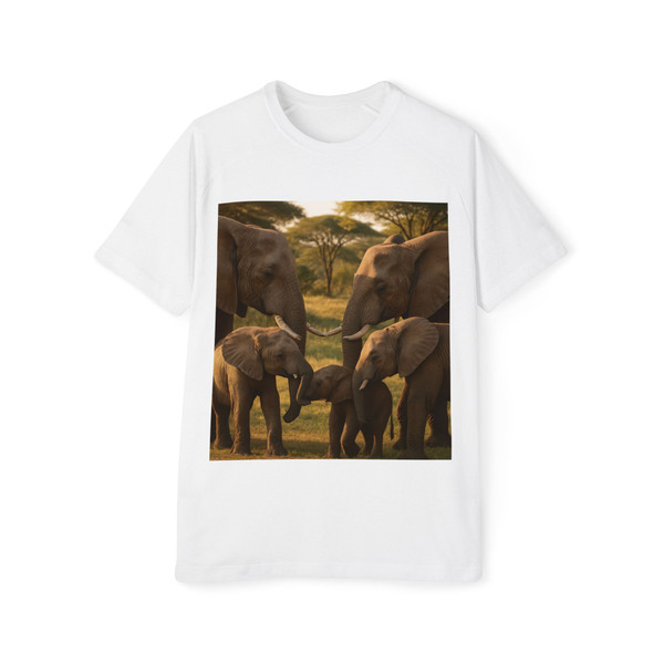 Gentle Giants of the Savannah - Men's Raglan T-Shirt