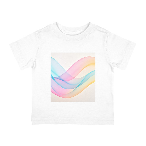 Fluid Wave Symphony - Infant Cotton Jersey Tee