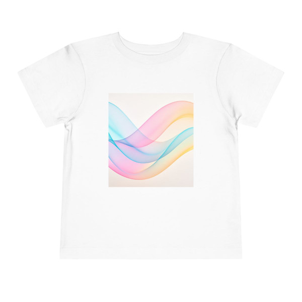 Fluid Wave Symphony - Toddler Short Sleeve Tee