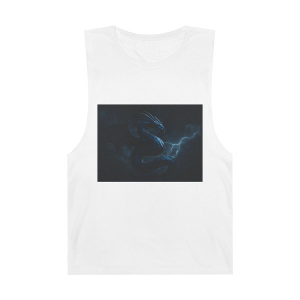 Azure Storm Serpent - Unisex Barnard Tank 