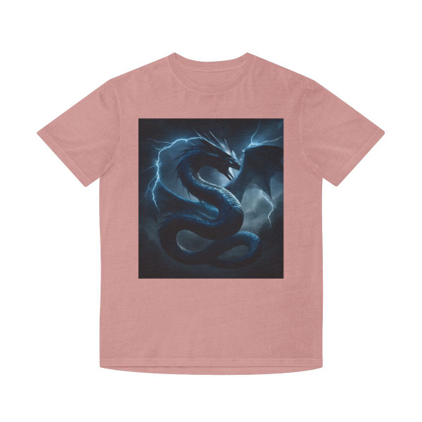 Azure Storm Serpent - Unisex Faded Shirt