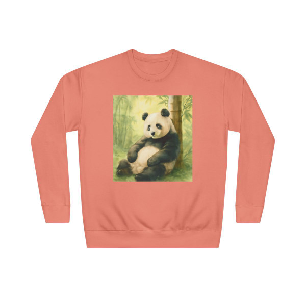 Serene Panda Sanctuary - Unisex Crew Sweatshirt