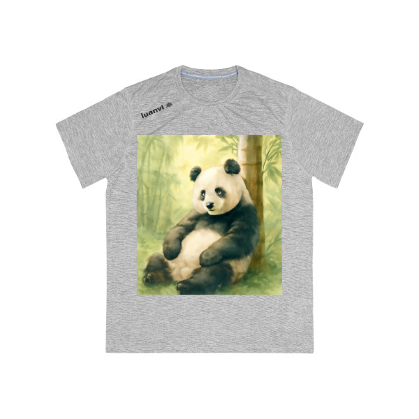 Serene Panda Sanctuary - Men's Sports T-shirt