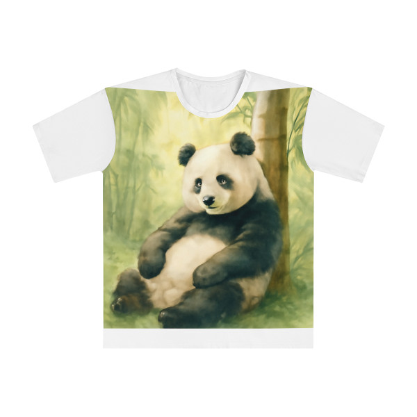 Serene Panda Sanctuary - Men's Loose T-shirt (AOP)