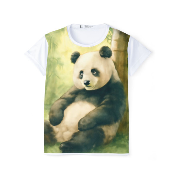 Serene Panda Sanctuary - Women's Sports Jersey (AOP)