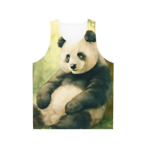 Serene Panda Sanctuary - Unisex Tank Top (AOP)