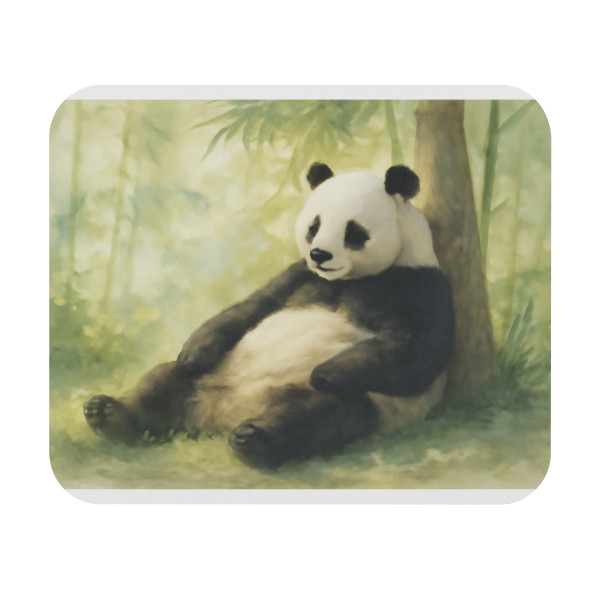 Serene Panda Sanctuary - Mouse Pad (Rectangle)