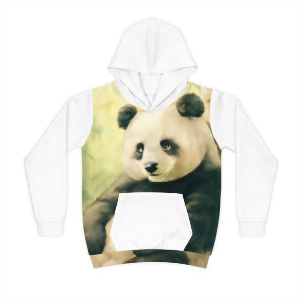 Serene Panda Sanctuary - Children's Hoodie (AOP)