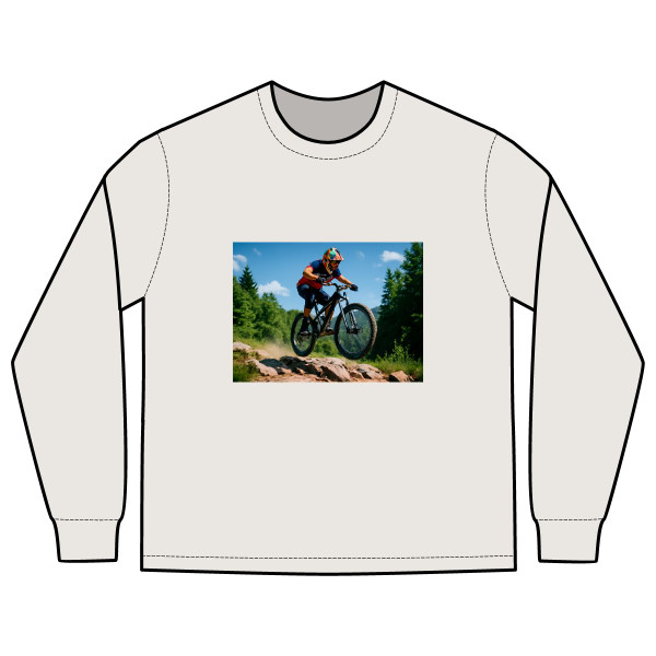 Trailblazer Spirit - Men's Heavy Faded Long Sleeve Tee