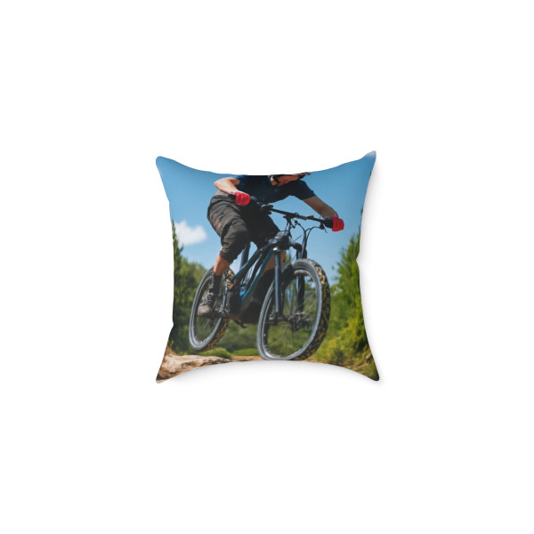 Trailblazer Spirit - Square Poly Canvas Pillow