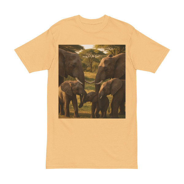 Gentle Giants of the Savannah - Men's Heavyweight Tee