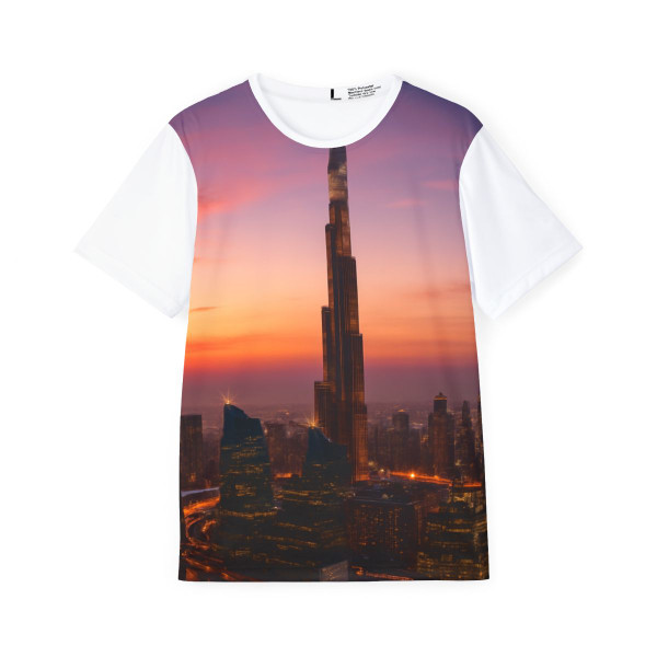 Dubai Futuristic Skyline - Men's Sports Jersey (AOP)
