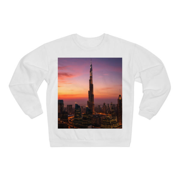 Dubai Futuristic Skyline - Unisex Crew Neck Sweatshirt (EU)