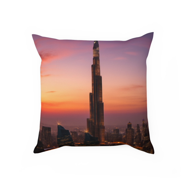 Dubai Futuristic Skyline - Cushion