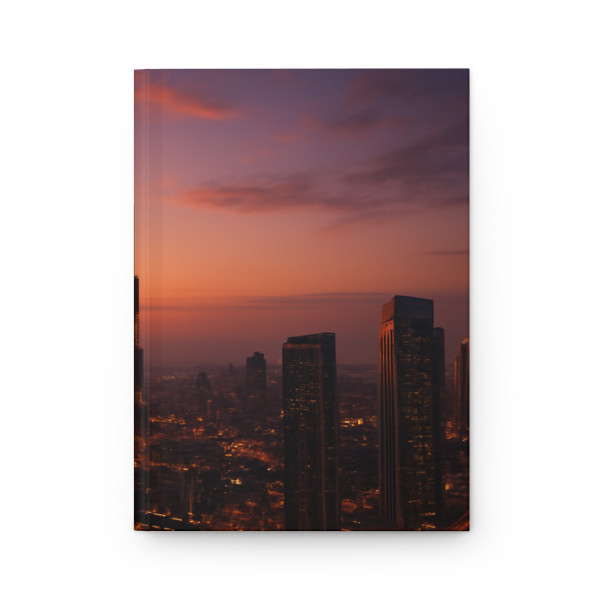 Dubai Futuristic Skyline - Hardcover Journal Matte
