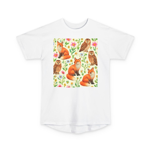 Whimsical Forest Fables - Unisex Long Body Urban Tee