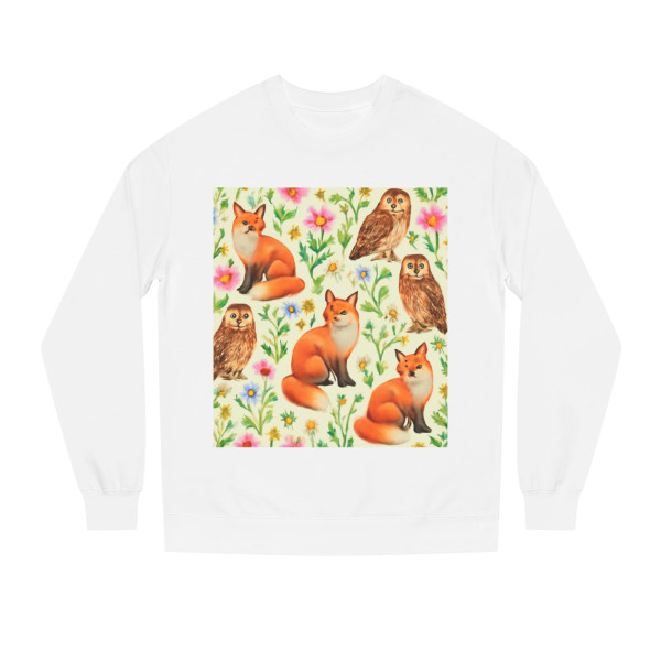 Whimsical Forest Fables - Unisex Crew Neck Sweatshirt