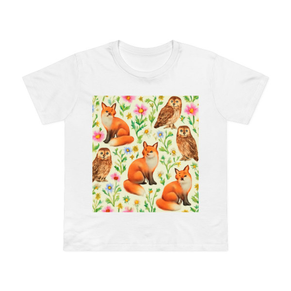 Whimsical Forest Fables - Women’s Maple Tee 